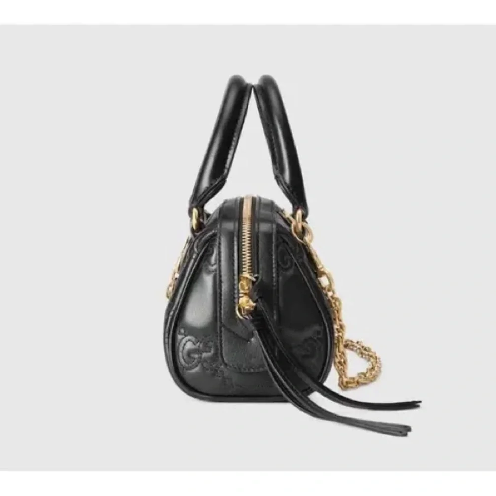 New Gucci Gg Matelasse Leather Handbag
